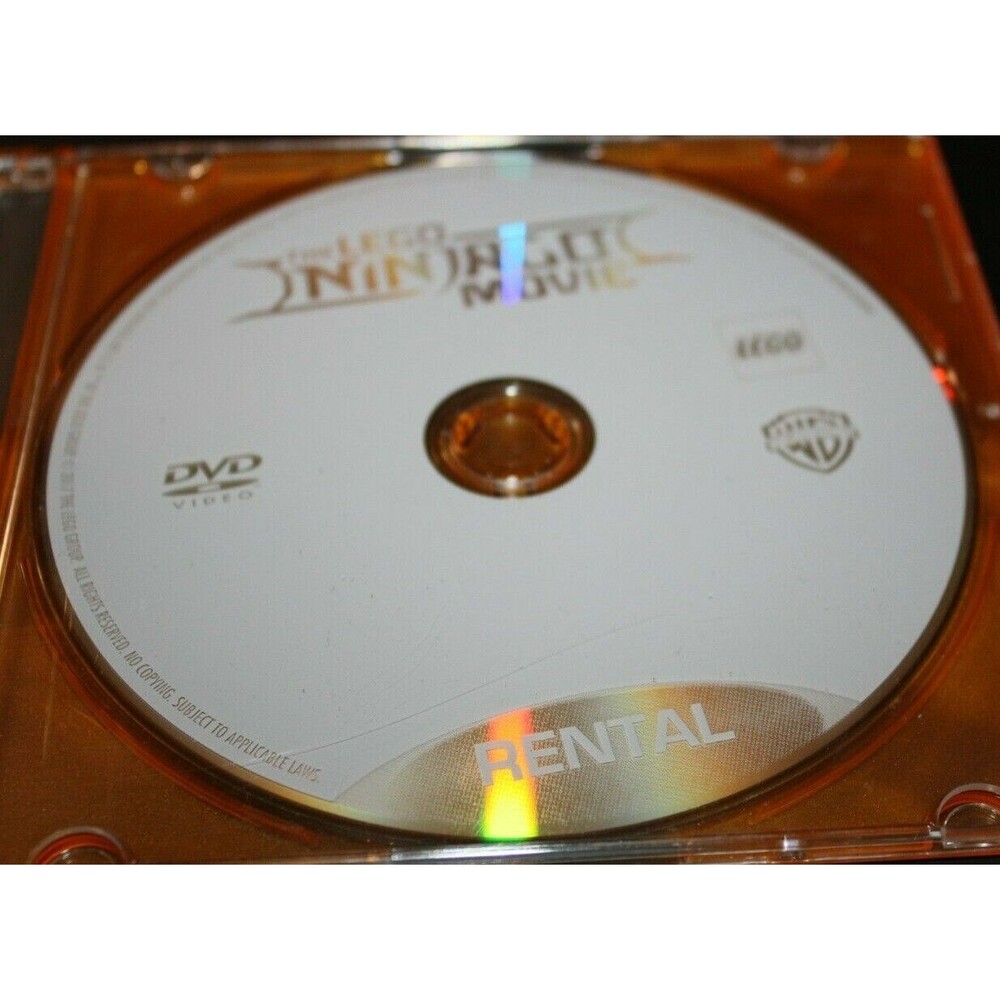 THE LEGO NINJAGO Movie (DVD, 2017) DISC & CASE ONLY